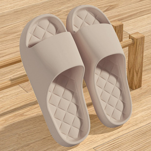 Sandals and slippers women's summer bathroom eva step excrement feeling home bath non-slip non-smelly feet home indoor wholesale men