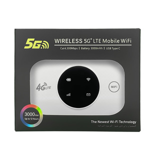 4G портативный WIFI цветной свет беспроводной MIFI подключить SIM-карту с помощью съемной батареи mobile router