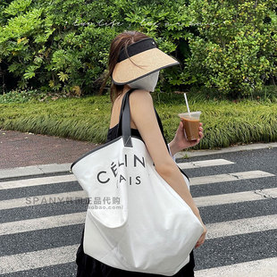 Big brim straw hat female summer Spany South Korea shell hat travel light body UV protection sun hat Korean style