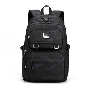 Cross-border Travel Backpack Nylon Men's Middle School Student College Student Schoolbag Large Capacity Men's Casual Fashion Backpack