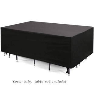Cross Border Outdoor Square 210D Oxford Cloth Sofa Cover Courtyard Garden Table Chair Cover (Cover Only)