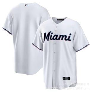 Бейсбольный костюм MLB Marlins № 2 MARLINS JERSEYS CHISHOLM JR.2 Внешняя торговля оптом