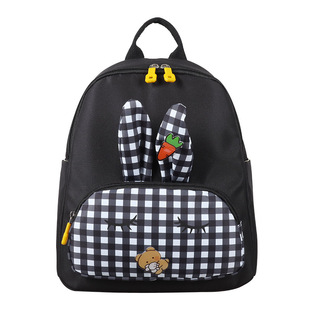2023 Autumn and Winter New Kindergarten Schoolbag Cute Bunny Bag Girl's Backpack Fashion Sweet Backpack Trendy