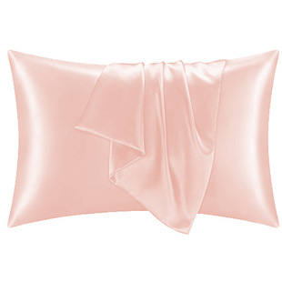 Cross-border export matte satin pillowcase double-sided satin pillowcase washed silk pillowcase foreign trade Yama
