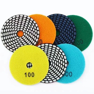 Diamond Dry Grinding Pieces Stone Granite Dali Quartz Stone Polishing Pieces Newer Pieces Spiral Dry Grinding Pieces