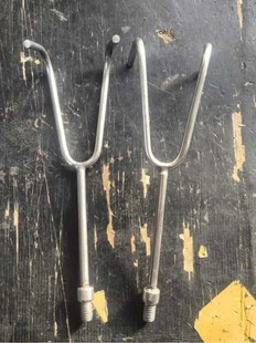 Новая модель из нержавеющей стали с плоской головкой двойной коготь крюк 8mm винт извнет крюк 5 м 7 м телескопическая сетка рыболовных снастей