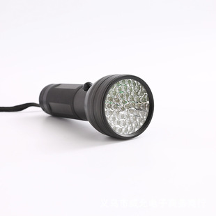 Трансграничная новая 395 фиолетовая лампа с УФ-детектором 51led фиолетовый фонарик Портативный ультрафиолетовый светильник для защиты от подделок скорпион