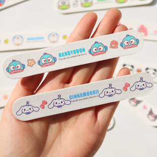 Милые пилочки для ногтей девушки сердце мультфильм двухсторонний маникюр