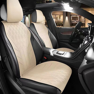 Car seat cushion for all seasons universal ultra-thin technology cloth suede small waisted saddle cushion light luxury breathable high-grade seat cushion