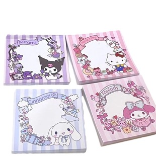 Сладкая Sanrio новая милая записная книжка в стиле ins, разрываемая студентка, Высококачественная декоративная записная бумага