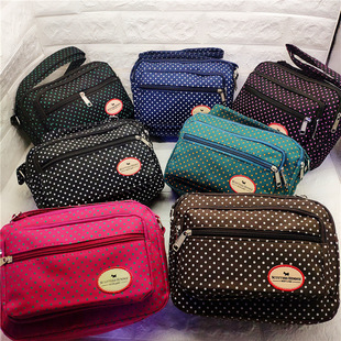 Hot sale Women's bag shoulder messenger bag Leisure outdoor canvas nylon Oxford cloth cross-border export