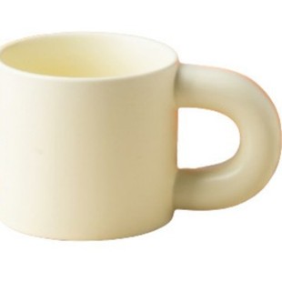 Factory mug little red book ceramic water Cup lettering rabbit year hand gift sublimation wholesale coated Cup