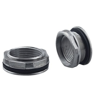 6 minutes 1 inch 1.5 inch 2 inch water tower connector 201/304 stainless steel water tank inlet and outlet connector drain fittings