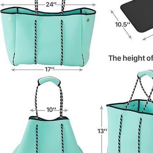 Hot Selling Large Capacity Shoulder Beach Bag for Picnic Travel Waterproof