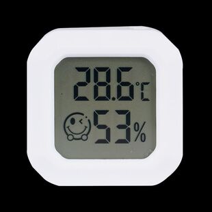 New mini electronic high-precision indoor wet thermometer electronic digital display magnetic suction baby room bedroom thermometer