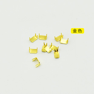 No.5 zipper four-claw code metal accessories claw nail nylon zipper bottom stop plug tail made of four-corner code pure copper environmental protection