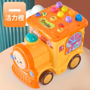 Baby Music Baby Hand Clap Drum Children's 1-36 Years Beat Toy Hexahedron Children's Educational Early Education