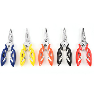 Stainless Steel Bent Mouth Fishing Pliers Multifunctional Luya Pliers Fishing Shear Fish Control Hercules Fishing Line Shear Tie Hook Pliers