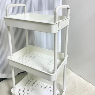 Removable Storage Rack Household Kitchen Living Room Storage and Arrangement Shelf Multi-Layer Snacks and Vegetable Cart Storage Rack