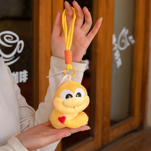 Cute Snake Treasure Doll Plush Toy Zodiac Small Snake Doll New Year Pendant Snake to Run Small Gifts