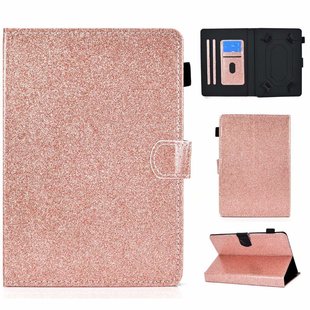 Applicable to Apple/Samsung/Huawei Xiaomi Asus universal glitter Tablet 10-inch 7-inch 8-inch voltage leather case