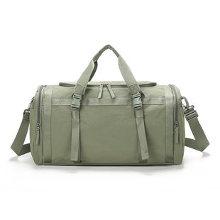 New Chinese Warm Color Travel Bag Dry and Wet Separate Independent Shoe Stores Can Insert Rod Luggage Bag for Small Batch LOGO Printing