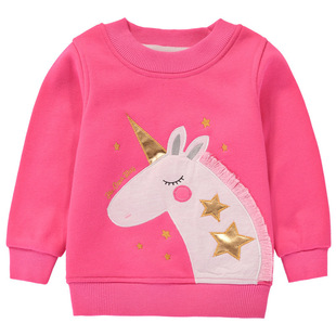 momscare Christmas series children's boys and girls sweater thickened fleece-lined autumn and winter new