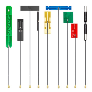 Smart home 2.4G/5.8G dual-band built-in WIFI patch omnidirectional high gain module electronic monitoring antenna