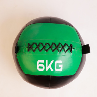 Fitness Medicine Ball Yoga Wall Ball Solid Arm Force Waist and Abdominal Balance Training Wall Ball Non-elastic Gravity Soft Medicine Ball