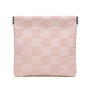 Cosmetic bag portable charging treasure data cable storage bag lipstick cosmetic automatic closing shrapnel bag mini