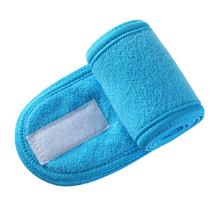 Amazon Velcro hair band double-sided Ant cloth makeup remover face wash hair band European and American sports yoga hair band wholesale