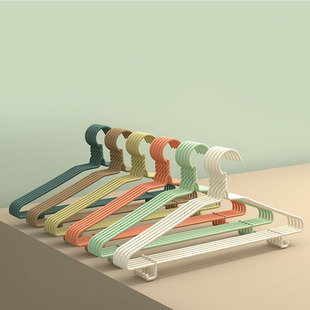 Clothes hanger adult thick thick hanging clothes non-slip seamless non-bulging clothes hanger children's clothes hanger wholesale price