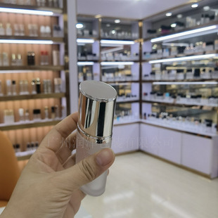 40ml U-shaped Liquid Foundation Lotion Packaging Material Bottle Glass Pump Head Foundation Bottle Press Isolation Cream Makeup Primer Wholesale