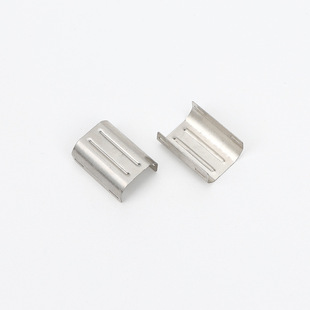 301 304 Stainless Steel Clamp Wire Clamp Fixed Aluminum Pipe Clamp Stamping Shrapnel Hardware Shaped Stamping