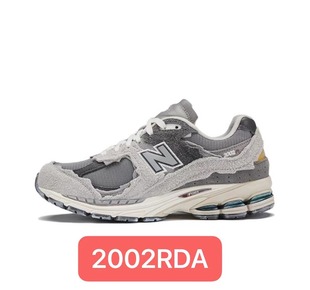 Putian Shoes High Version Pure Original New Bailun nb2002 Yuanzu Grey Retro Suede Breathable Running Shoes Torre Shoes