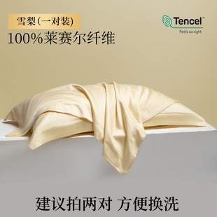 Летняя наволочка Tencer Шелковая наволочка одна пара ледяных наволочек 48cmx74cm2024 новый 2