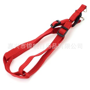Factory direct wholesale large and medium-sized pet supplies ordinary vest traction rope chest back set dog trap