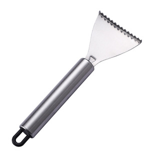 Stainless Steel Fish Scale Planer Kitchen Household Scaler Manual Fishing Knife Kitchen Scaling Gadget