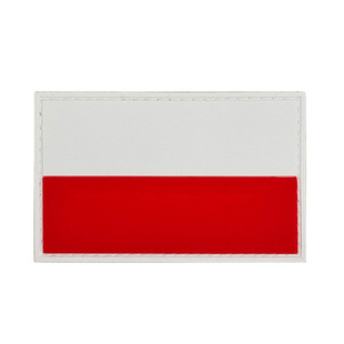 Upgrade imported short hook Velcro PVC soft rubber flag patch European flag in stock with wool