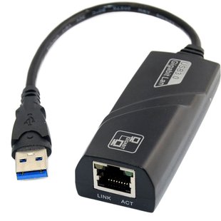 1000M с лампой Внешняя RTL8153E бесприводной USB 3.0-RJ45 Gigabit PC Планшетный кампус Сетевая карта