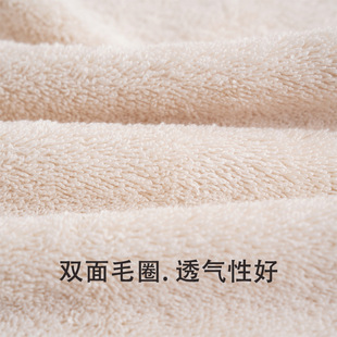 Cotton towel double-sided thick cotton towel manufacturers wholesale soft absorbent face towel can be single packaging