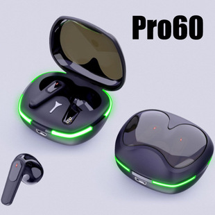 Новая стерео Bluetooth-гарнитура PRO80 TWS5.1 Smart Touch светодиодный цифровой дисплей крутая игра с дыхательным светом