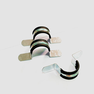 Extended earmuff leather saddle card riding card riding card without hole cover leather riding card line card Ohm card with adhesive tube card