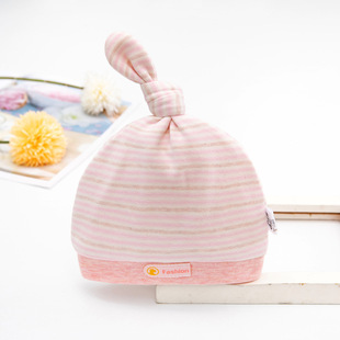 Newborn Baby Hat Spring and Autumn Baby Fetal Hat Cotton Cute Cute Fun Cartoon Double Layer Newborn Baby Hat