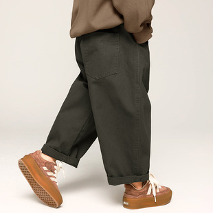 Customized Boys' Casual Pants, Spring and Autum Kidsren's Korean Pure Color Pants, Autum Pants for Kidsren and Middle-Aged Kidsren, Carrot Pants