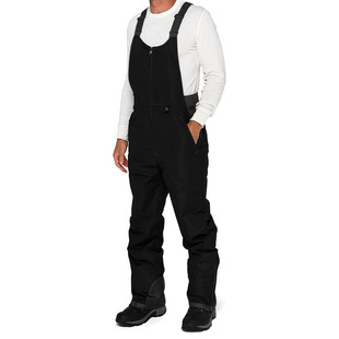 Winter European and American Amazon ebay men's cross-border ski pants jumpsuit strap pants loose plus size ski wear