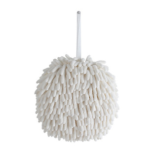 Household Hand Towel Quick-drying Hanging High-color Value Kitchen Strong Water Absorbent No Hair Drop Chenille Handball Towel Bathroom