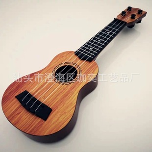 Factory direct simulation ukulele children's simulation guitar can play Enlightenment educational instruments Music Toys