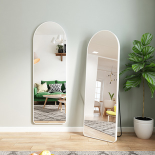 Full Body Dressing Mirror Floor Mirror Household Wall Hanging Wall Self-adhesive Girls' Bedroom Clothing Store Special Large Fitting Mirror