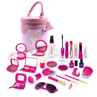New children's simulation cosmetics dressing toy set play house princess pony makeup handbag wholesale